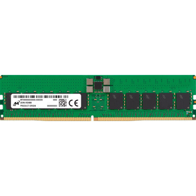 Модуль пам&#039;яті для сервера Micron DDR5 RDIMM 32GB 2Rx8 4800 CL40 (16Gbit) (Single Pack) (MTC20F2085S1RC48BR)