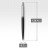 Ручка кулькова Parker JOTTER 17 UKRAINE Бонд Street Black CT BP Тризуб із колосків (16232_T059w)