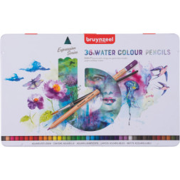 Олівці кольорові Bruynzeel EXPRESSION, акварельні 36 кольорів (8712079424985)