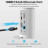 Концентратор Vention USB3.1 Type-C to HDMI/VGA/USB3.0x3/RJ45/SD/TF/TRRS 3.5m/PD/DC100W12-in-1 (TPHWC-EU)