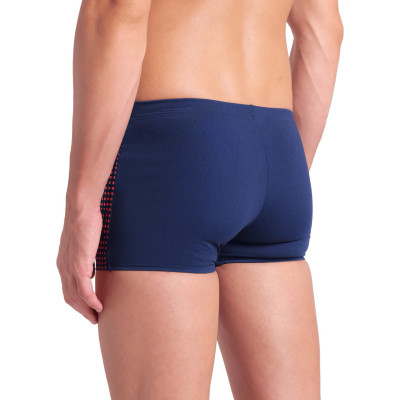 Плавки Arena Foggy Dots Swim Short 008483-700 темно-синій, кораловий 90 (3468337428794)