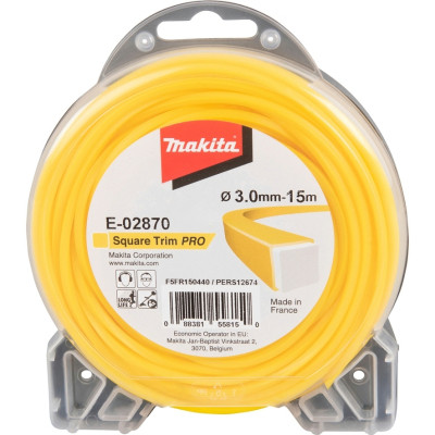 Жилка косильна Makita 3мм 15м (E-02870)