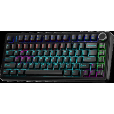 Клавіатура Aula F75 keycap KRGD Blue USB UA Black (6948391202846)