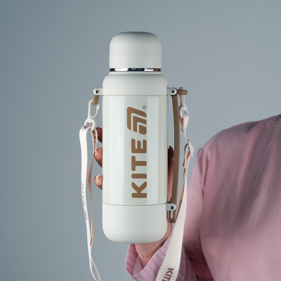 Термос Kite 1200 мл, бежевий (K25-1225-2)