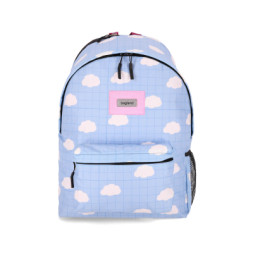Рюкзак для ноутбука Bagland 17&quot; Stylish XL 35L+print, blue sky 1435/00558694 (1120220804)