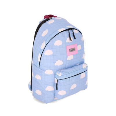 Рюкзак для ноутбука Bagland 17&quot; Stylish XL 35L+print, blue sky 1435/00558694 (1120220804)