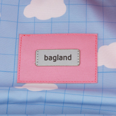 Рюкзак для ноутбука Bagland 17&quot; Stylish XL 35L+print, blue sky 1435/00558694 (1120220804)