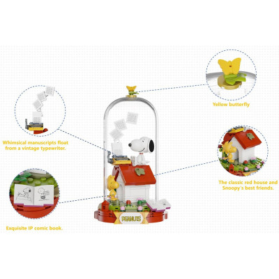Конструктор Pantasy Snoopy - Червоний дім мрій (86901)