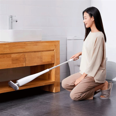 Швабра Xiaomi Blue Fish Sponge Mop White Для сухого та вологого прибирання (PU03A)