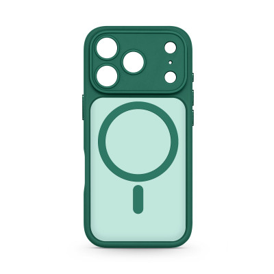 Чохол до мобільного телефона Armorstandart Lush MagCase Apple iPhone 17 Pro Dark Green (ARM87491)
