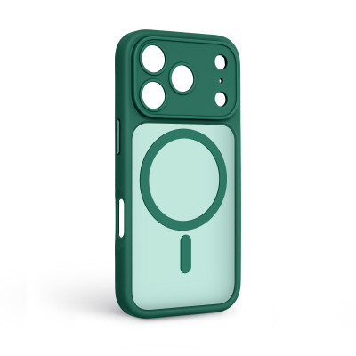 Чохол до мобільного телефона Armorstandart Lush MagCase Apple iPhone 17 Pro Dark Green (ARM87491)