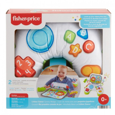 Дитячий килимок Fisher-Price Подушка для гри на животику Веселий джойстик (HGB89)