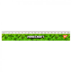 Лінійка Yes Minecraft Spring 20 см (370666)