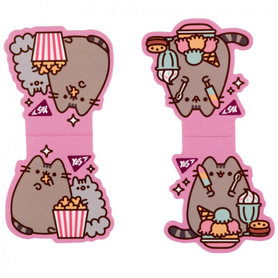 Закладки для книг Yes магнітні Pusheen candy 2шт (708105)