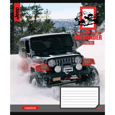 Зошит 1 вересня А5 The offroader 60 аркушів, лінія (766479)