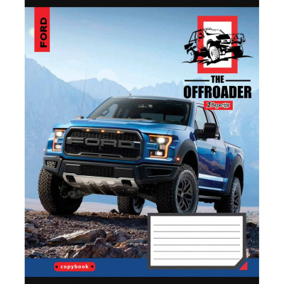 Зошит 1 вересня А5 The offroader 60 аркушів, лінія (766479)