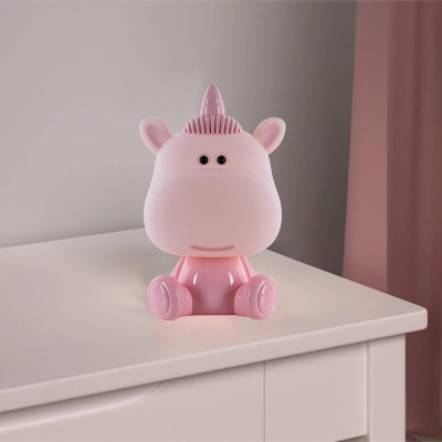 Нічник Kite Світильник LED з акумулятором Unicorn, рожевий (K24-491-1-2)