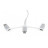 Дата кабель USB 2.0 AM to Lightning + Micro 5P + Type-C 1.0m Cablexpert (CC-USB2-AMLM32-1M-W)