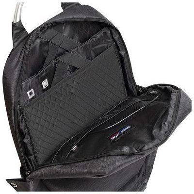 Рюкзак туристичний Semi Line USB 21 Black (P8252-0) (DAS302222)