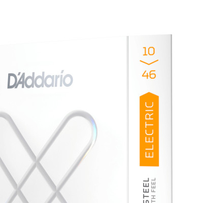 Струни для гітари D&#039;Addario XS Coated Electric Guitar Strings Regular Light (10-46) (XSE1046)
