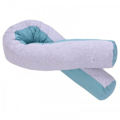 Подушка Верес для годування &quot;Comfort Long Velour grey-tiffany&quot; 170*52 (302.01.3)