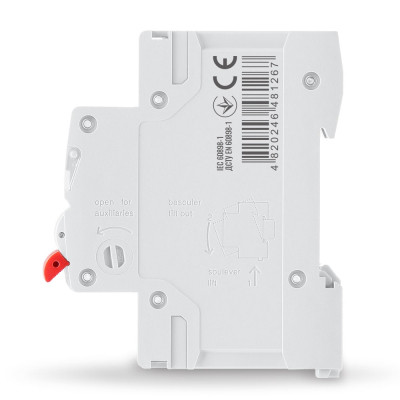 Автоматичний вимикач Videx RS4 RESIST 2п 63А С 4,5кА (VF-RS4-AV2C63)