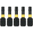Набір біт DeWALT IMPACT TORSION, ударні, Torx, Т30, L = 25 мм, 5 шт (DT7384T)