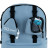 Рюкзак шкільний GoPack Education Teens 178 сіро-блакитний (GO25-178L-3)