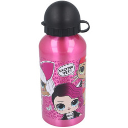 Поїльник-непроливайка Stor LOL Surprise - Rock On, Aluminium Bottle 400 ml (Stor-16834)