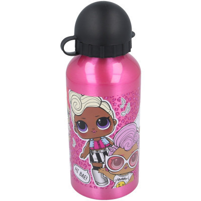 Поїльник-непроливайка Stor LOL Surprise - Rock On, Aluminium Bottle 400 ml (Stor-16834)