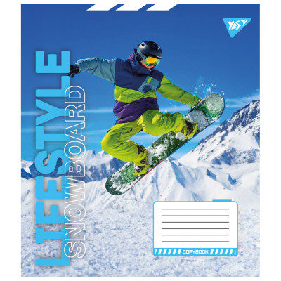Зошит Yes Lifestyle А5 96 аркушів клітинка (767167)