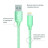 Дата кабель USB 2.0 AM to Lightning mint ColorWay (CW-CBUL004-MT)