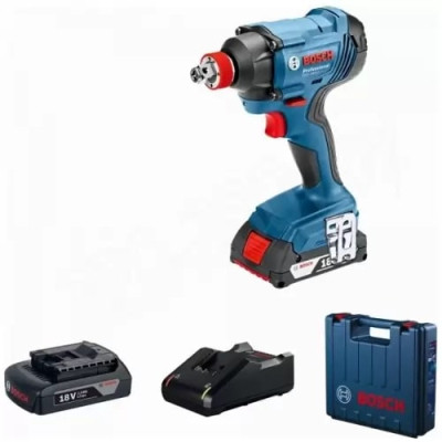 Гайковерт Bosch GDX 180-Li, 2х18 В, M6-M14, кейс (0.601.9G5.223)
