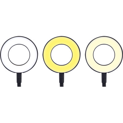 Набір блогера Gembird LED ring 3.5&#039;&#039; 5W, holder (LED-RING4-PH-01)