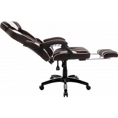 Крісло ігрове GT Racer X-2749-1 Dark Brown/White
