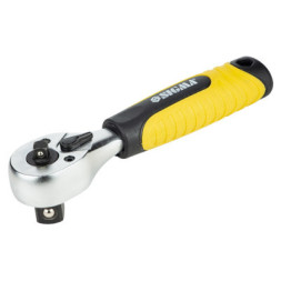 Тріскачка Sigma двостороння укорочена 1/4&quot;-1/2&quot; 145мм 72T CrV (6050251)