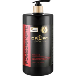 Шампунь Dalas Cosmetics Pomegranate Shampoo З олією гранатових кісточок і натуральною кокосовою олією 1000 г (4262396141637)