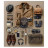 Зошит Школярик Man&#039;s stuff 96 аркушів клітинка (096-3471K)