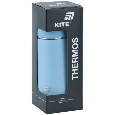 Термос Kite 350 мл блакитний (K25-1223-2)