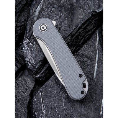 Ніж Civivi Elementum, Satin, сірий G10 (C907B)