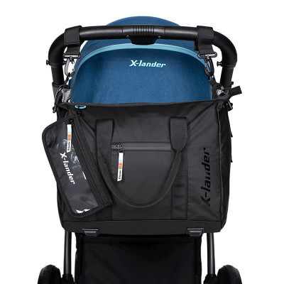 Сумка для мами X-Lander X-Rollbag - Black Soul (5907651635832)