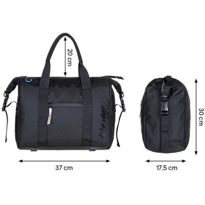Сумка для мами X-Lander X-Rollbag - Black Soul (5907651635832)