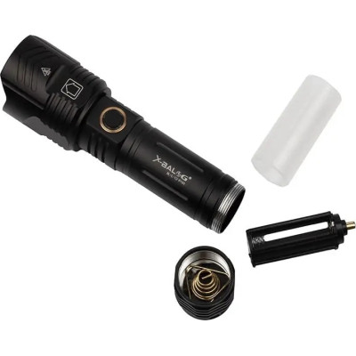 Ліхтар X-Balog BL-L-12-P100 алюмінієвий з опцією PowerBank (L095)