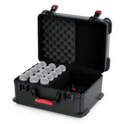 Кейс для звукового обладнання Gator Case w/ Drops for 15 Mics (GTSA-MIC15)
