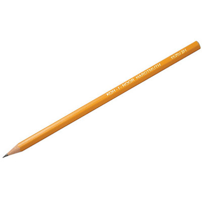 Олівець графітний Koh-i-Noor 3H без гумки корпус Жовтий (1570.3H)