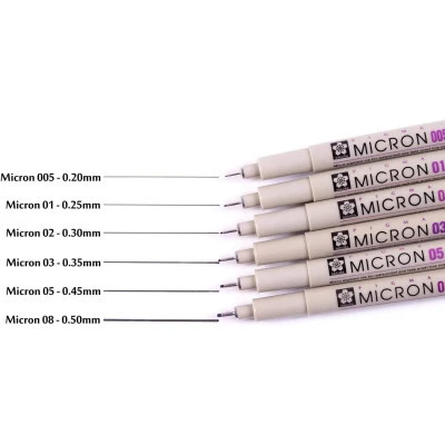 Лайнер Sakura Pigma Micron (0.1) 0,25 мм Синій (084511306356)