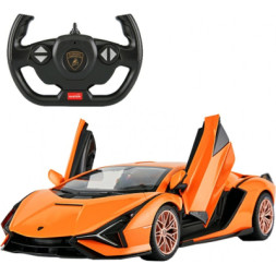 Радіокерована іграшка Rastar Lamborghini Sian 1:14 помаранчевий (97760 orange)