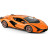 Радіокерована іграшка Rastar Lamborghini Sian 1:14 помаранчевий (97760 orange)