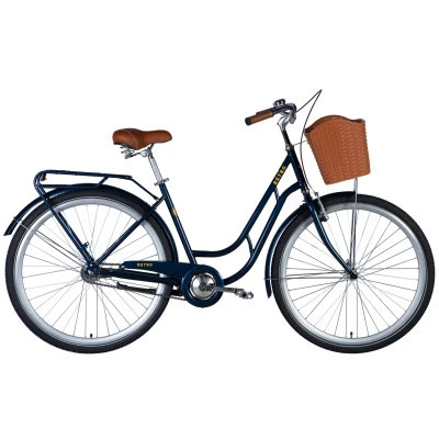 Велосипед Dorozhnik Retro 28&quot; 19&quot; ST 2024 Темно-зелений (OPS-D-28-394)