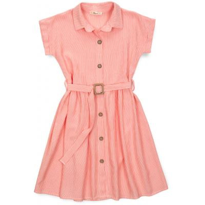 Плаття дитяче Bushra в смужку (211006-128G-coral)